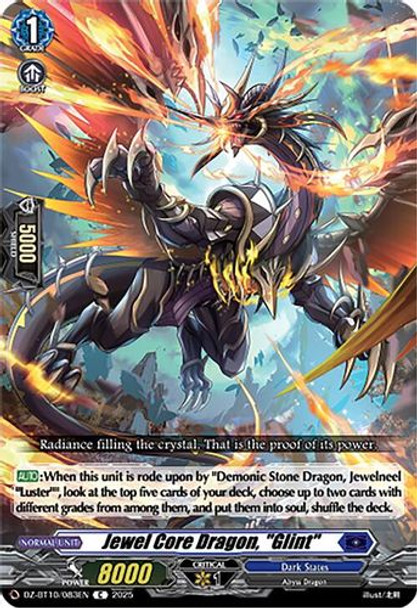 [DZ-BT10/083EN](C) Jewel Core Dragon, "Glint"