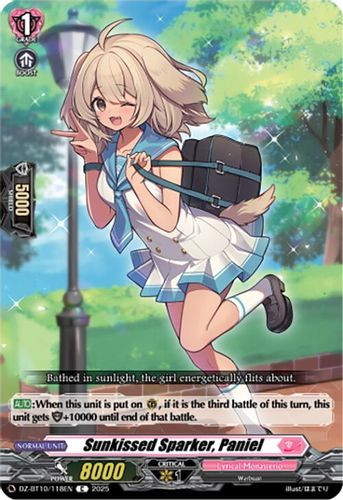 [DZ-BT10/118EN](C) Sunkissed Sparker, Paniel