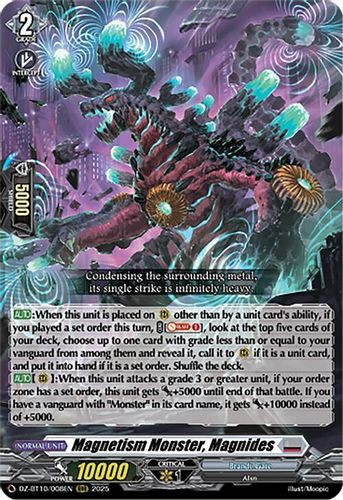 [DZ-BT10/008EN](RRR) Magnetism Monster, Magnides