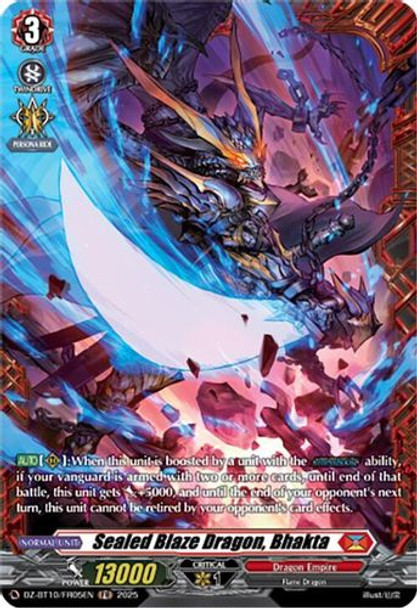 [DZ-BT10/FR05EN](FR) Sealed Blaze Dragon, Bhakta (FR)