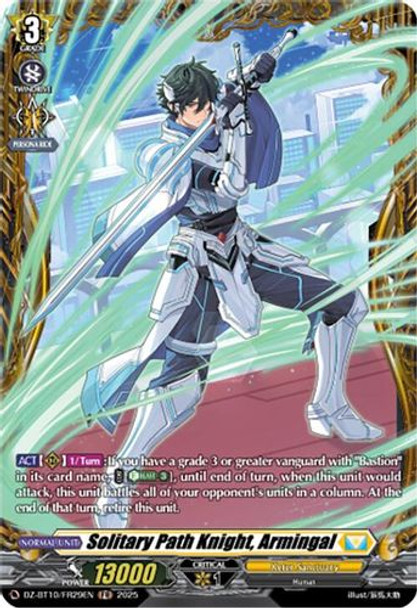 [DZ-BT10/FR29EN](FR) Solitary Path Knight, Armingal (FR)