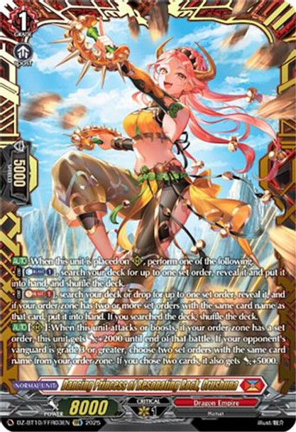 [DZ-BT10/FFR03EN](FFR) Dancing Princess of Resonating Rock, Crushuna (FFR)