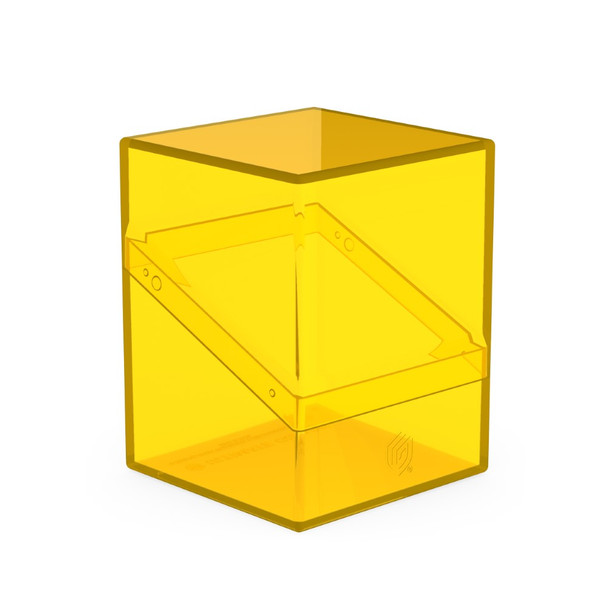 Ultimate Guard Boulder Clear Deck Case (100+) Amber