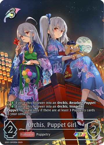 [SP01-SP03EN](SP) Orchis, Puppet Girl (SP Foil)