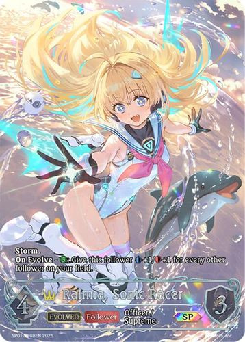 [SP01-SP08EN](SP) Ralmia, Sonic Racer (Evolved) (SP Foil)