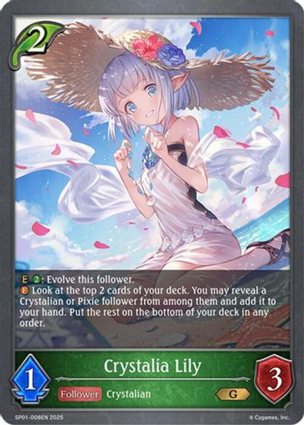 [SP01-008EN](G) Crystalia Lily