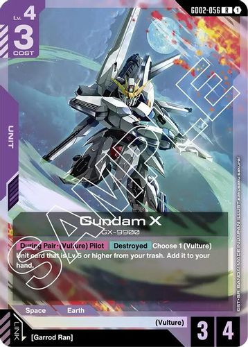 [GD02-056](R) Gundam X {Foil}