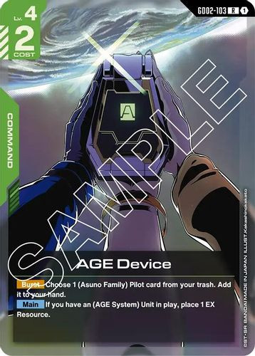 [GD02-103](R) AGE Device {Foil}