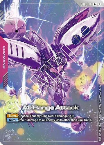 [GD02-107](R+) All-Range Attack {Alt Art} {Foil}