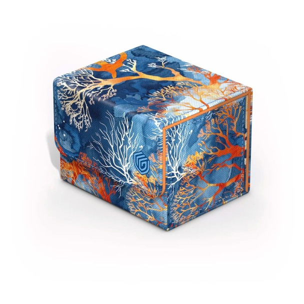 Ultimate Guard Sidewinder 100+ XenoSkin - 2025 Exclusive: Coral Places Fiery ReefDeck Box
