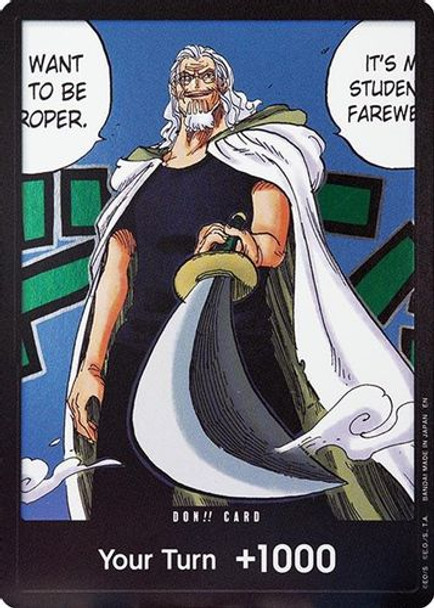 DON!! Card (OP12) (..Want to be Roper.) {Foil}