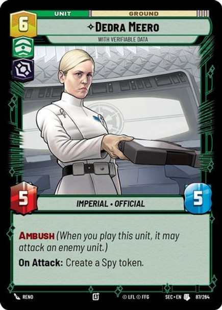 [06-SEC-EN-0087](U) Dedra Meero - With Verifiable Data