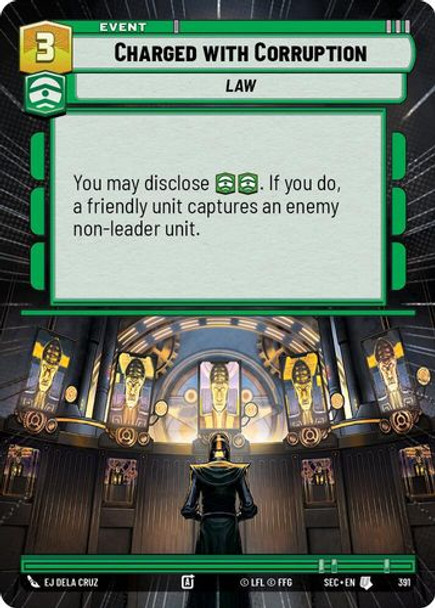 [06-SEC-EN-0391](U) Charged with Corruption (Hyperspace)