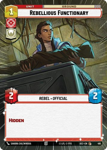 [06-SEC-EN-0410](C) Rebellious Functionary (Hyperspace)