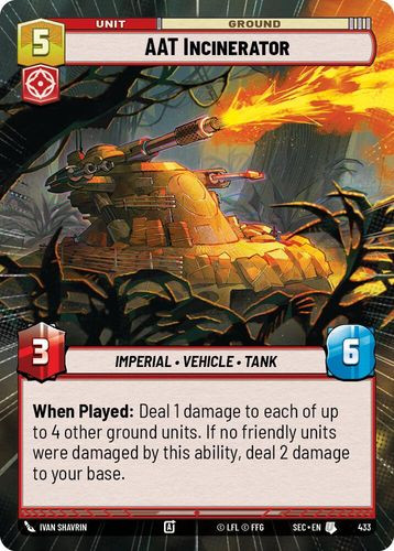 [06-SEC-EN-0433](U) AAT Incinerator (Hyperspace)