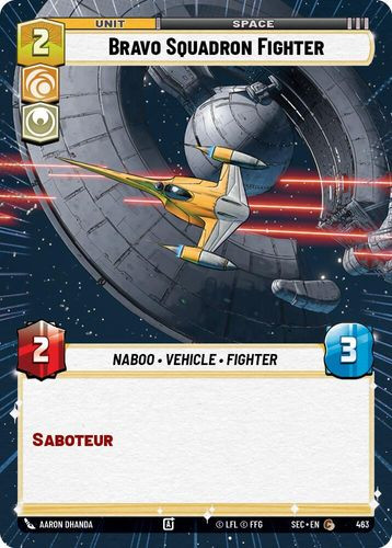 [06-SEC-EN-0463](C) Bravo Squadron Fighter (Hyperspace)