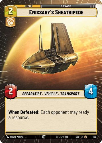 [06-SEC-EN-0479](C) Emissary's Sheathipede (Hyperspace)