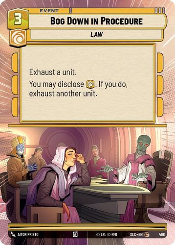 [06-SEC-EN-0498](C) Bog Down in Procedure (Hyperspace)