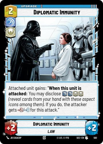 [06-SEC-EN-0562](U) Diplomatic Immunity (Foil)