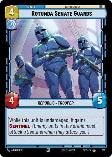 [06-SEC-EN-0573](C) Rotunda Senate Guards (Foil)