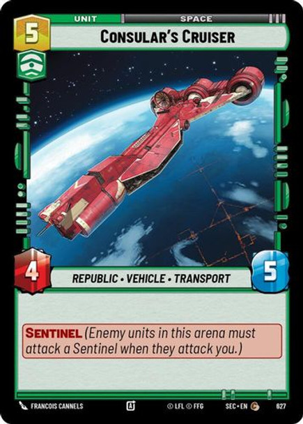 [06-SEC-EN-0627](C) Consular's Cruiser (Foil)