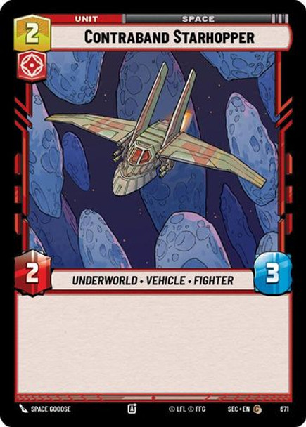 [06-SEC-EN-0671](C) Contraband Starhopper (Foil)