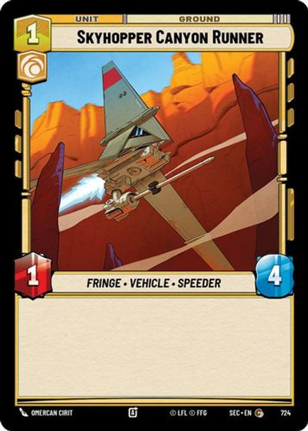 [06-SEC-EN-0724](C) Skyhopper Canyon Runner (Foil)