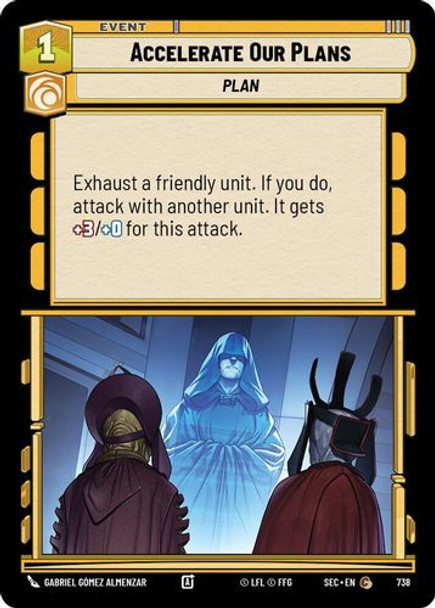 [06-SEC-EN-0738](C) Accelerate Our Plans (Foil)