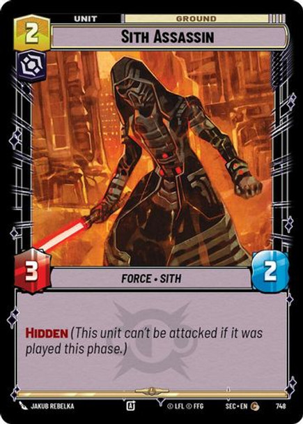 [06-SEC-EN-0748](C) Sith Assassin (Foil)