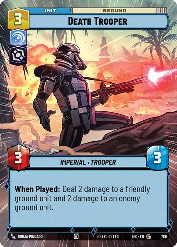 [06-SEC-EN-0786](C) Death Trooper (Hyperspace) (Foil)
