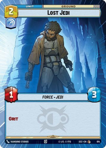 [06-SEC-EN-0814](C) Lost Jedi (Hyperspace) (Foil)