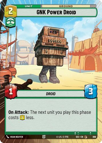 [06-SEC-EN-0866](C) GNK Power Droid (Hyperspace) (Foil)