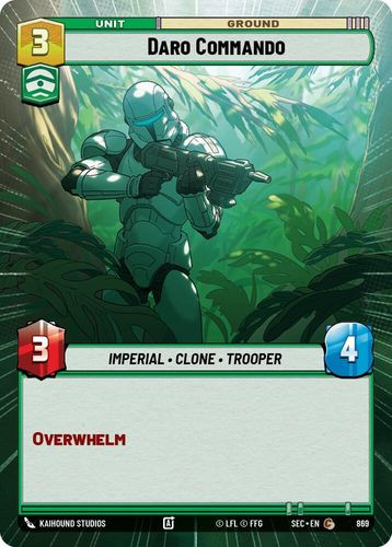 [06-SEC-EN-0869](C) Daro Commando (Hyperspace) (Foil)