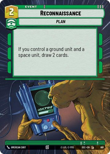 [06-SEC-EN-0881](C) Reconnaissance (Hyperspace) (Foil)