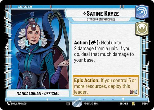 [06-SEC-EN-0005](R) Satine Kryze - Standing on Principles