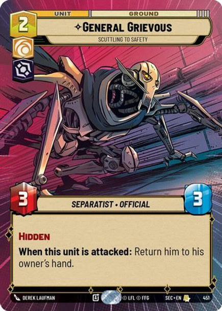 [06-SEC-EN-0451](R) General Grievous - Scuttling to Safety (Hyperspace)