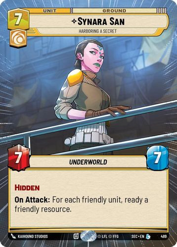 [06-SEC-EN-0489](L) Synara San - Harboring a Secret (Hyperspace)