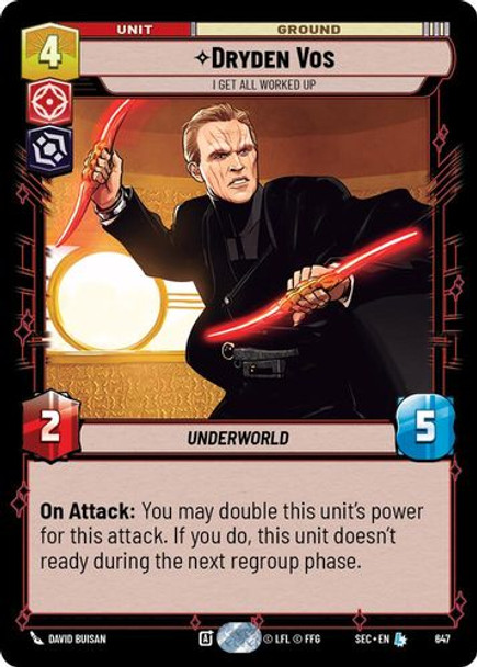 [06-SEC-EN-0647](L) Dryden Vos - I Get All Worked Up (Foil)