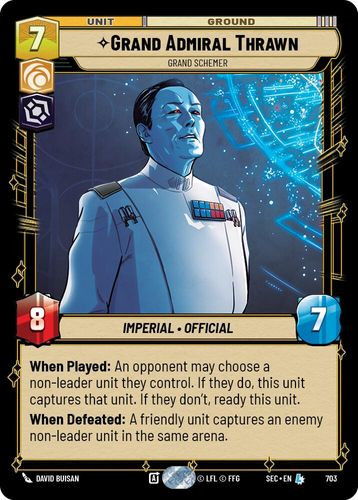 [06-SEC-EN-0703](L) Grand Admiral Thrawn - Grand Schemer (Foil)