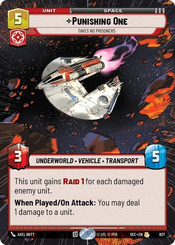 [06-SEC-EN-0927](R) Punishing One - Takes No Prisoners (Hyperspace) (Foil)