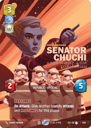 [06-SEC-EN-1039](U) Senator Chuchi - Voice for the Voiceless (Prestige)