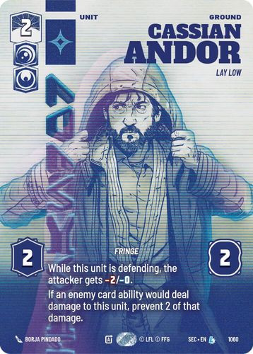 [06-SEC-EN-1060](L) Cassian Andor - Lay Low (Prestige)