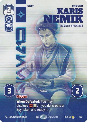 [06-SEC-EN-1105](R) Karis Nemik - Freedom is a Pure Idea (Prestige) (Foil)