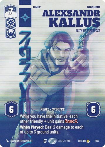 [06-SEC-EN-1107](R) Alexsandr Kallus - With New Purpose (Prestige) (Foil)