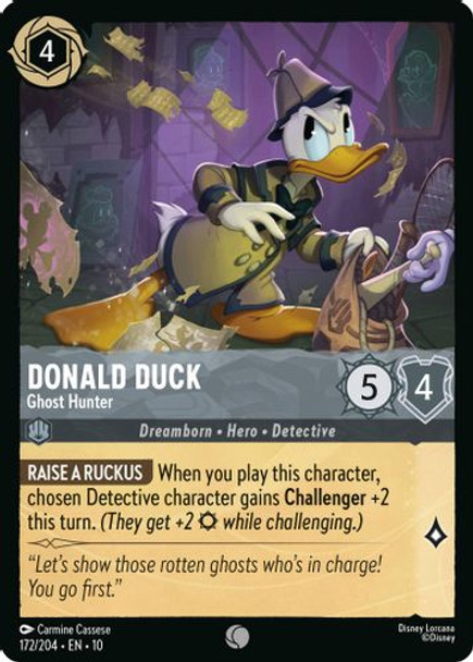 [LOR10-172/204](C) Donald Duck - Ghost Hunter
