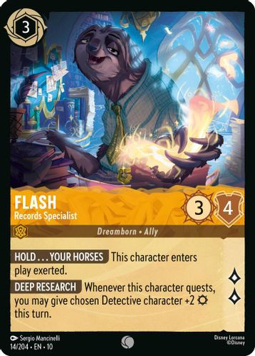[LOR10-014/204](C) Flash - Records Specialist (Foil)