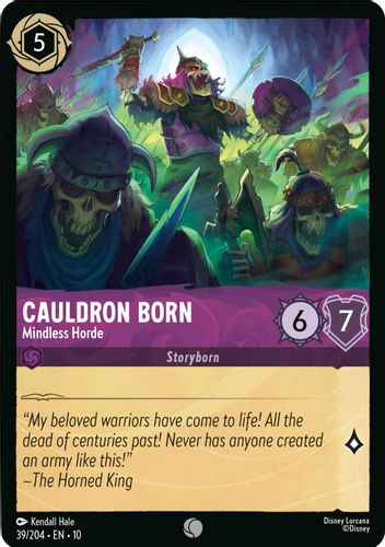 [LOR10-039/204](C) Cauldron Born - Mindless Horde (Foil)