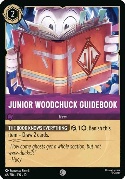 [LOR10-066/204](C) Junior Woodchuck Guidebook (Foil)
