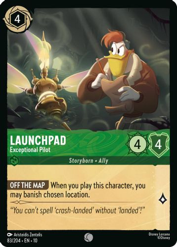[LOR10-083/204](C) Launchpad - Exceptional Pilot (Foil)