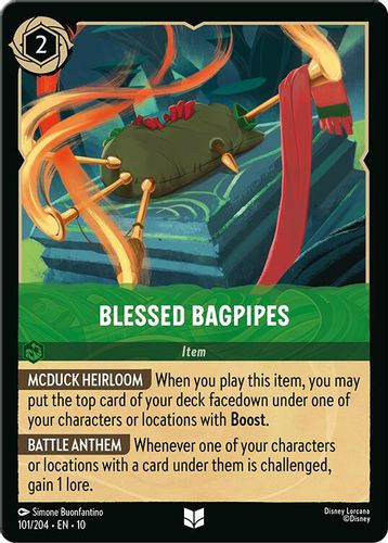 [LOR10-101/204](U) Blessed Bagpipes (Foil)